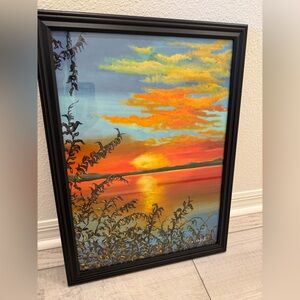 David Najar – “Open Sunset” Framed Limited Edition Print